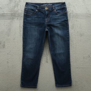 INC International Concepts Jeans Women's 8 Mid-Rise Skinny Leg Crop 23" Inseam